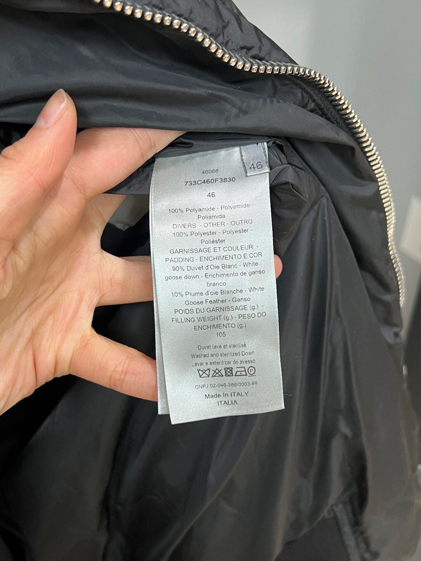 Dior Dior Bee Logo Down Jacket Size US S / EU 44-46 / 1 - 9 Thumbnail