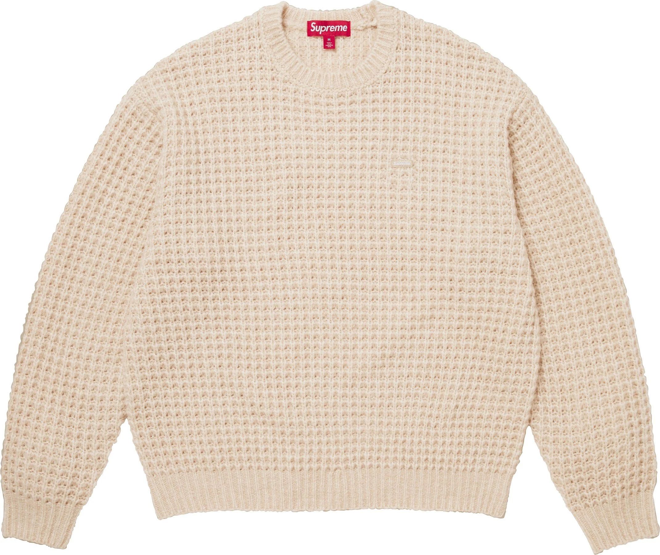 Supreme Supreme Small Box Waffle Sweater Size US S / EU 44-46 / 1 - 3 Thumbnail