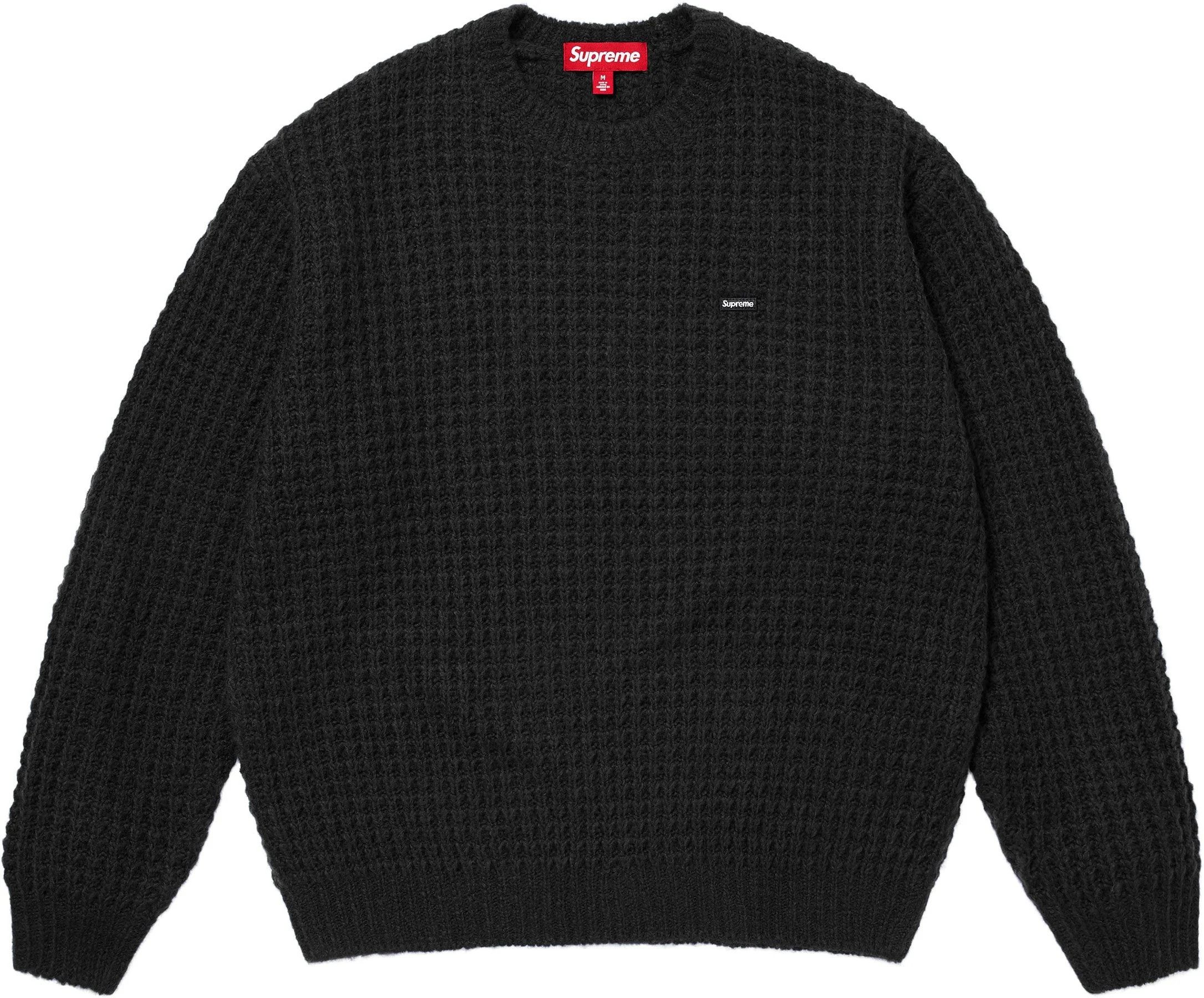 Supreme Supreme Small Box Waffle Sweater Size US S / EU 44-46 / 1 - 2 Thumbnail