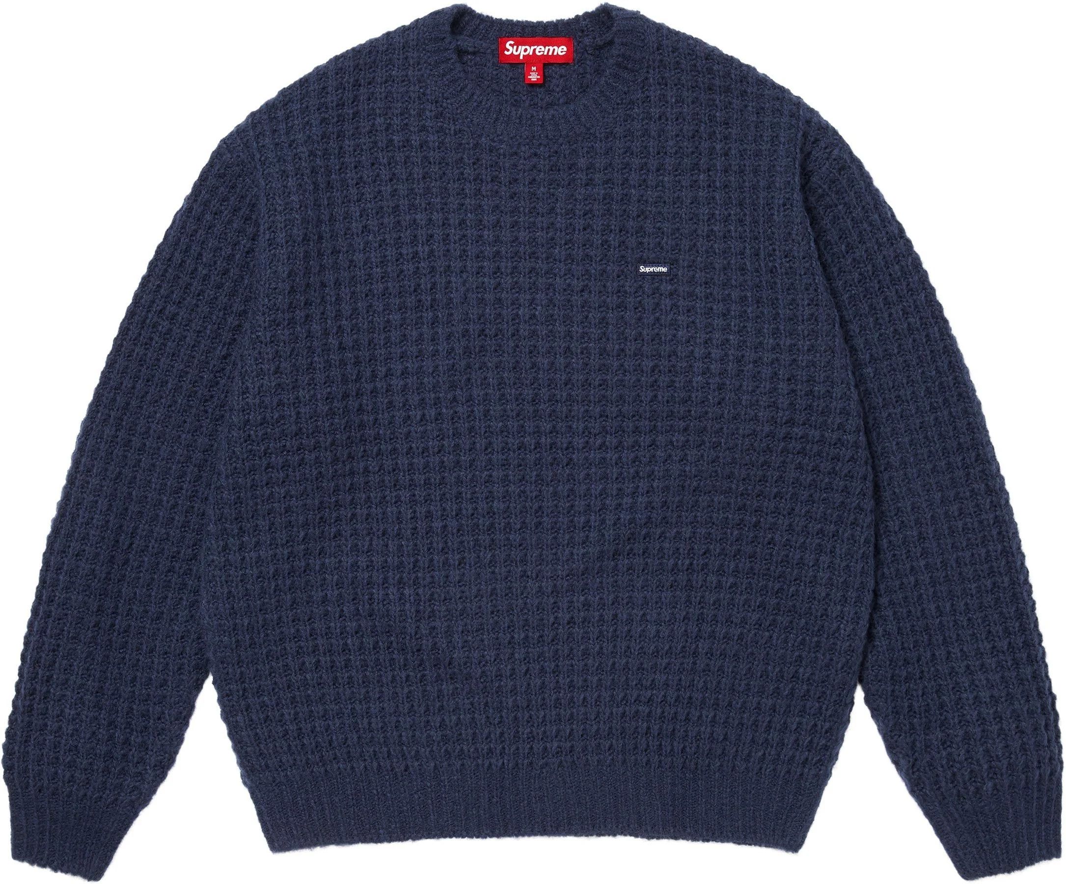 Supreme Supreme Small Box Waffle Sweater Size US S / EU 44-46 / 1 - 4 Thumbnail