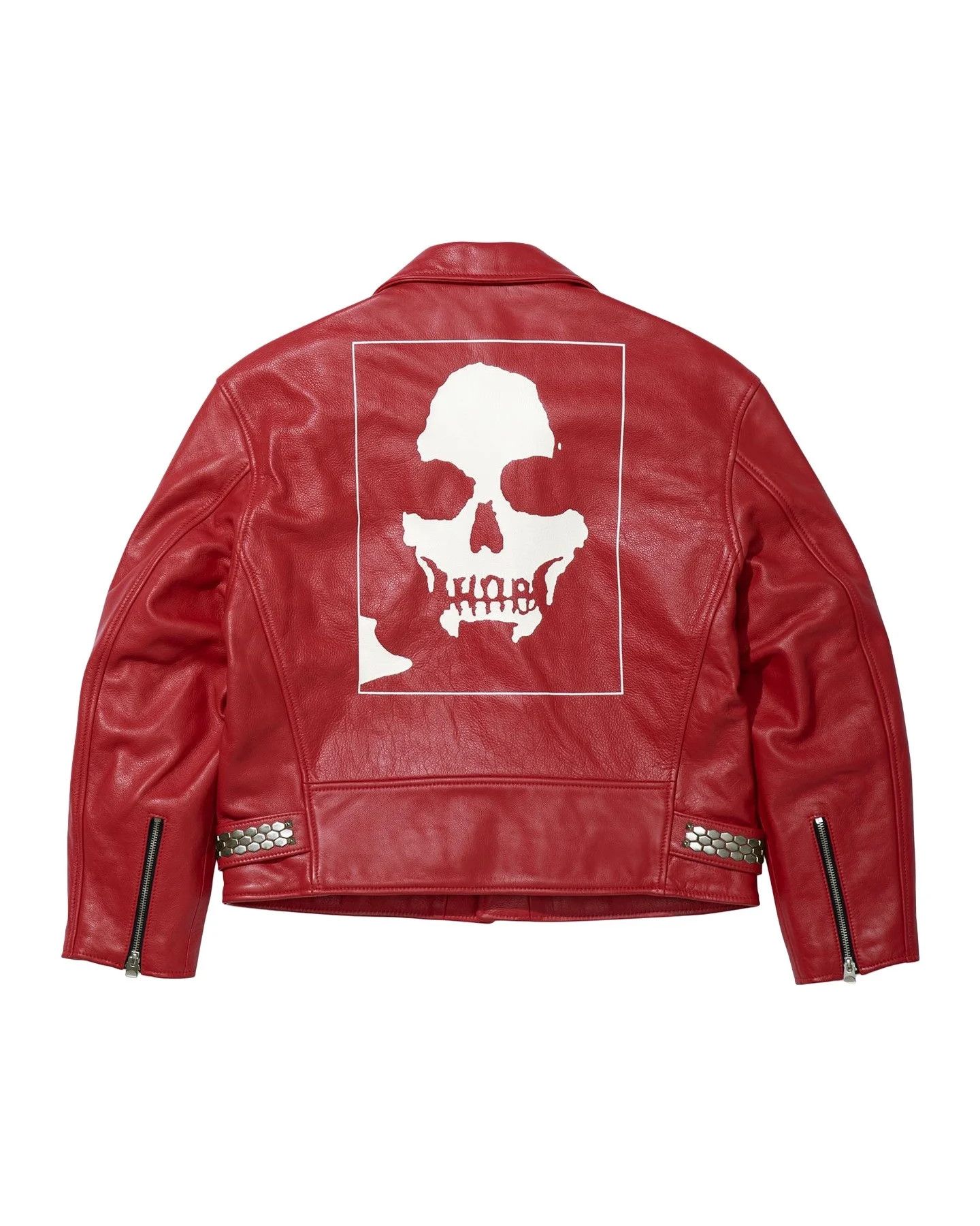 Schott Supreme/Number (N)ine/Schott Perfecto Leather Jacket Size US XS / EU 42 / 0 - 2 Thumbnail