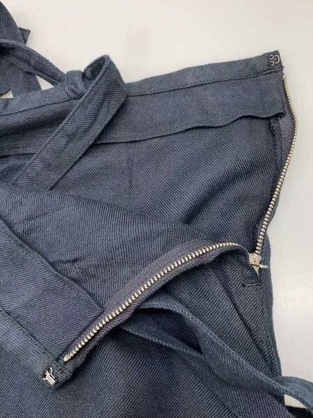 Y's Y's Yohji Yamamoto Navy Slip Dress Size S / US 4 / IT 40 - 3 Thumbnail