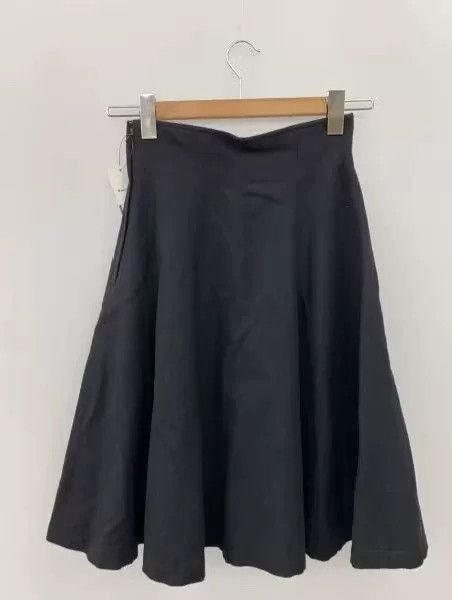 COMME des GARÇONS Black Wool Skirt