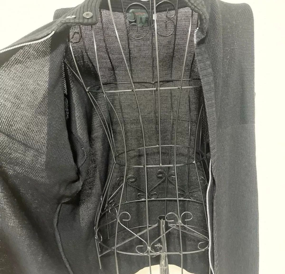 Yohji Yamamoto Y's Yohji Yamamoto Black Turtleneck Knit Cardigan Size US XXS / EU 40 - 6 Thumbnail