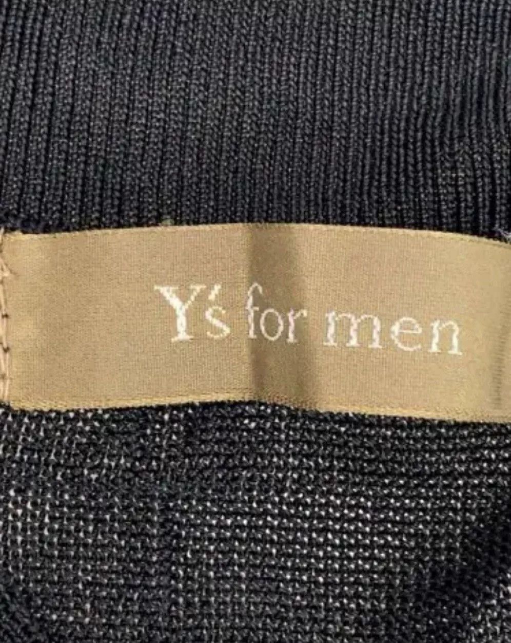 Yohji Yamamoto Y's for men black polo shirt Size US M / EU 48-50 / 2 - 4 Thumbnail