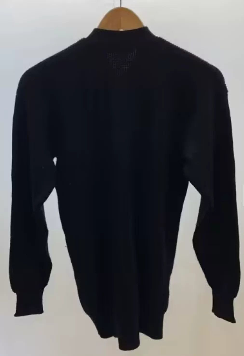 Yohji Yamamoto Y's Yohji Yamamoto Black Thick Wool Sweater Size US M / EU 48-50 / 2 - 2 Thumbnail