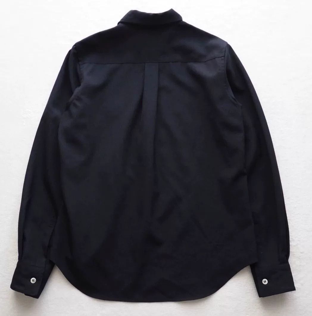 Comme des Garcons COMME des GARCONS Half-Zip Wool Shirt Size US S / EU 44-46 / 1 - 2 Thumbnail