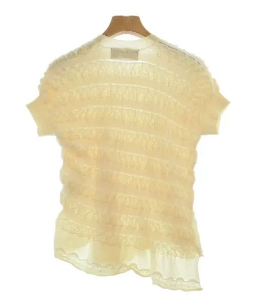 Comme des Garcons COMME des GARCONS White Ruffled Tricot Top Size M / US 6-8 / IT 42-44 - 2 Thumbnail