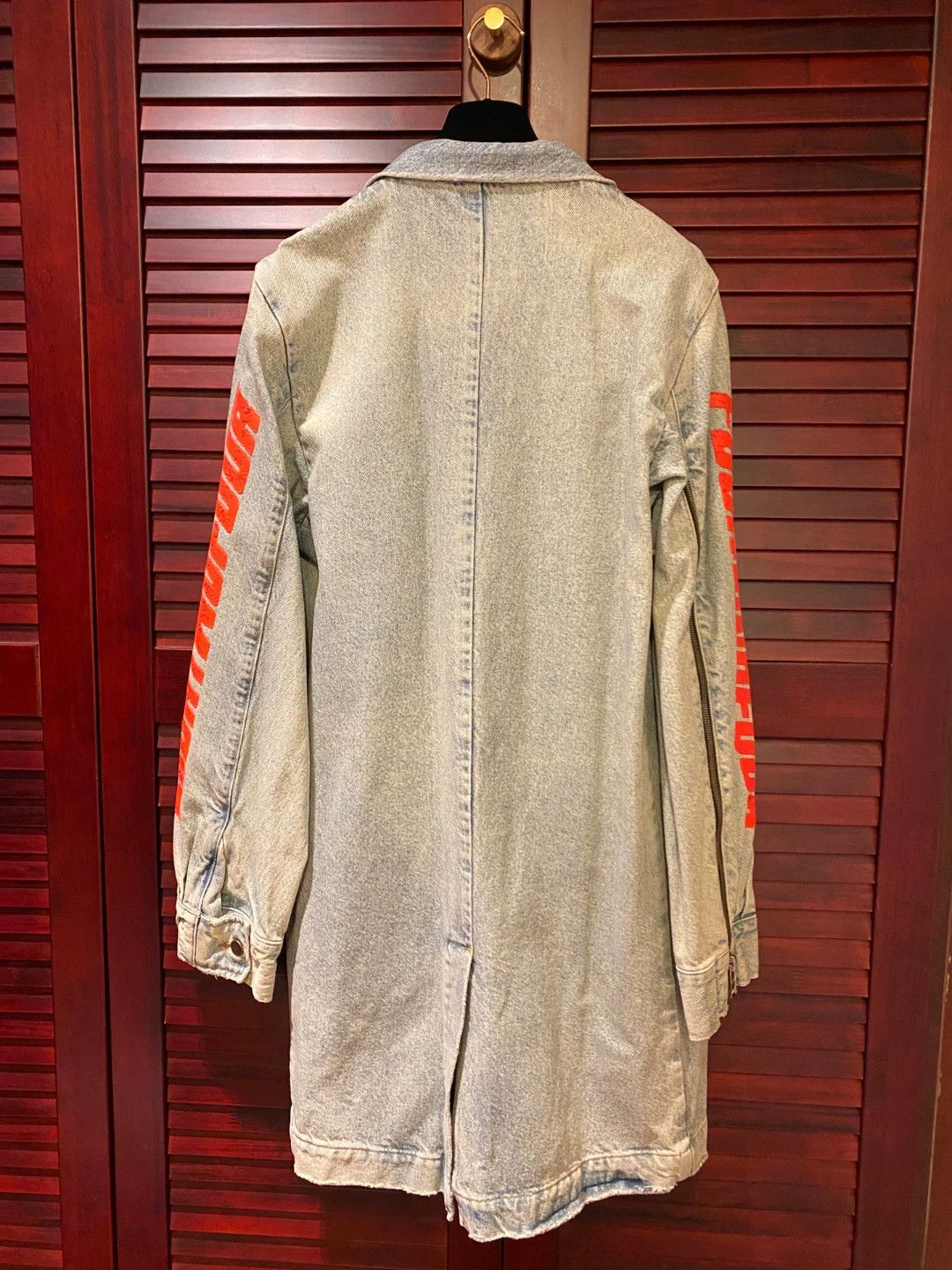 424 424 Men's Long Denim Jacket Size US S / EU 44-46 / 1 - 2 Thumbnail