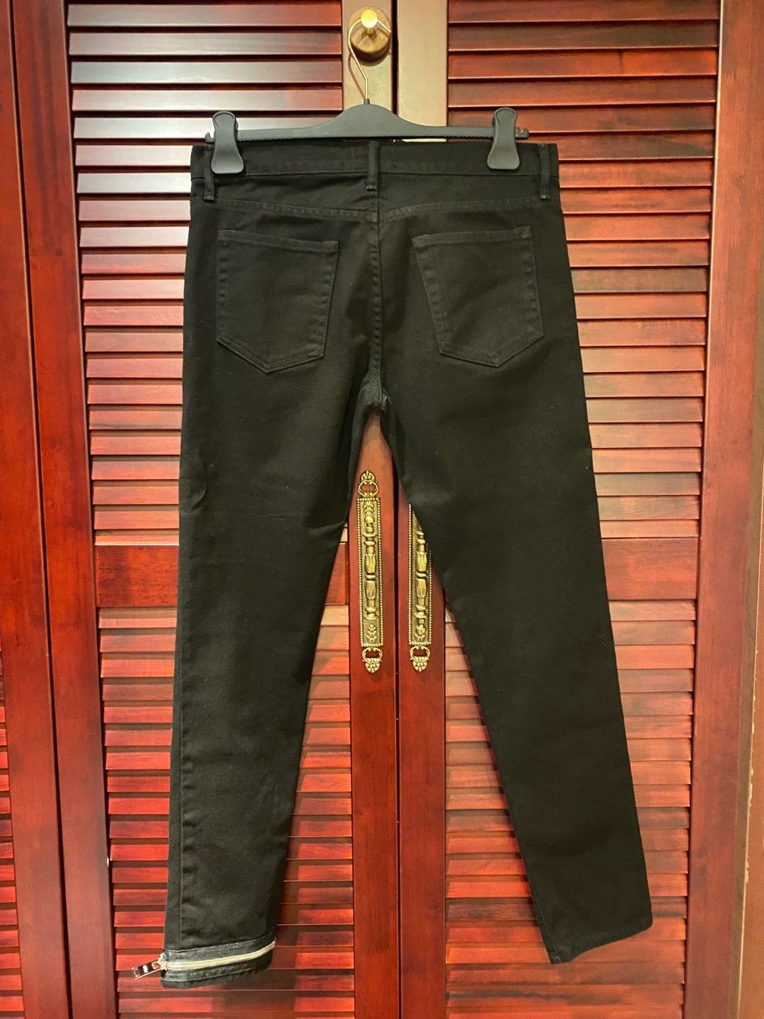 424 424 Black Men's Jeans Size US 30 / EU 46 - 6 Thumbnail
