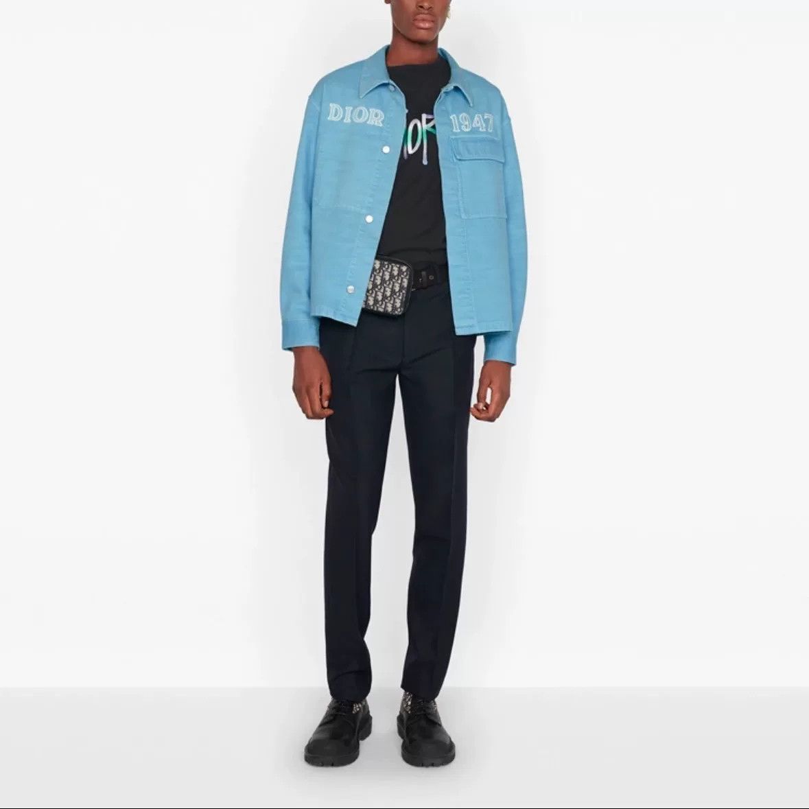 Dior Dior 21SS 1947 Embroidered Denim Jacket Size US S / EU 44-46 / 1 - 7 Thumbnail