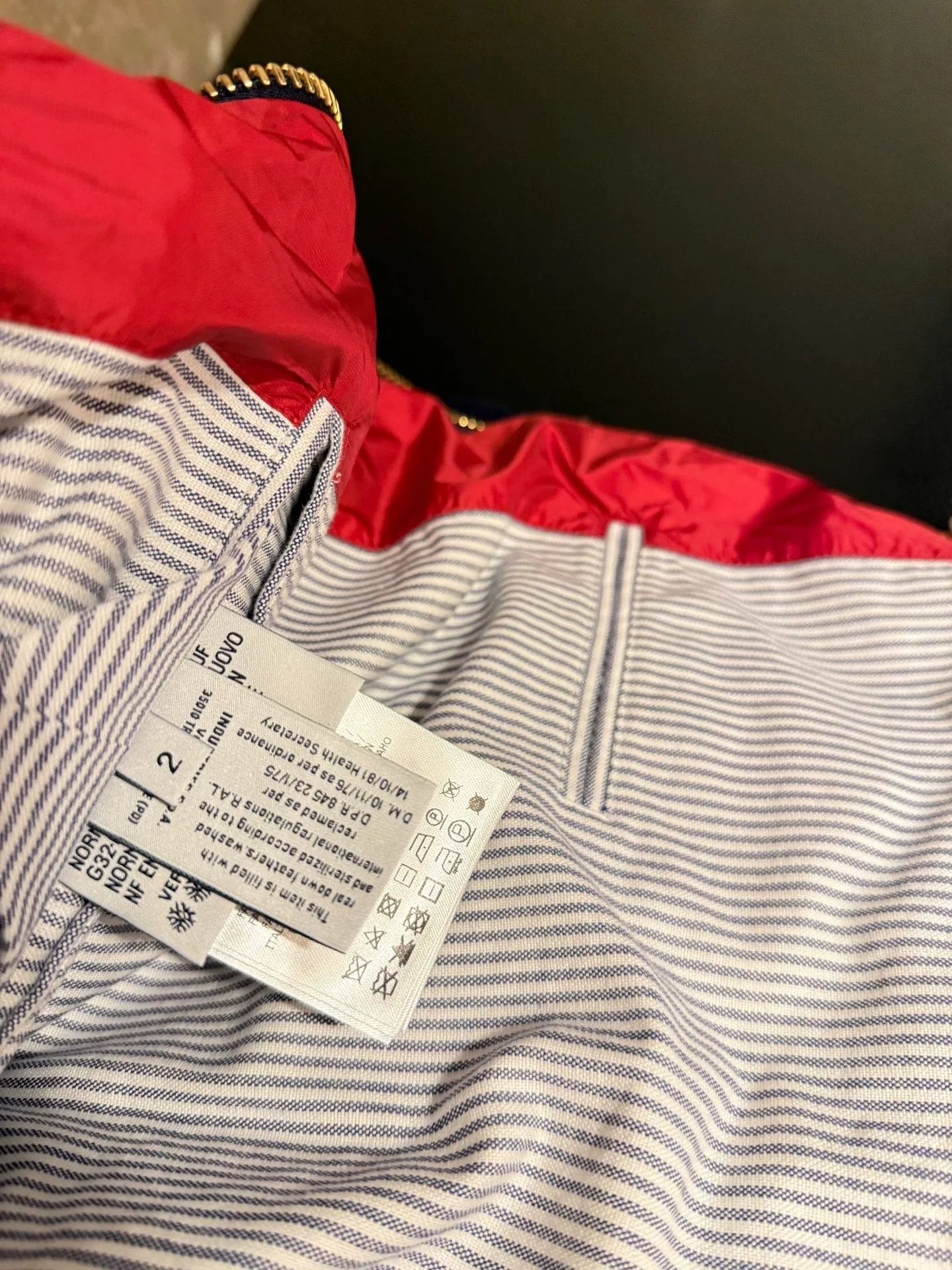 Thom Browne Moncler x Thom Browne Color-Blocked Down Jacket Size US M / EU 48-50 / 2 - 4 Thumbnail