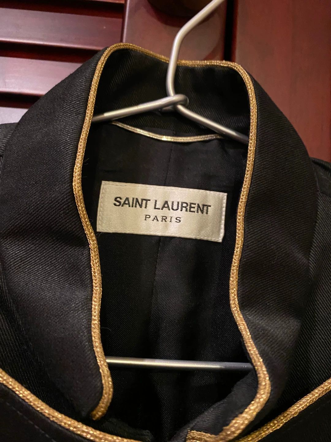 Saint Laurent Paris Saint Laurent Men's SLP Suit Jacket Size US S / EU 44-46 / 1 - 3 Thumbnail