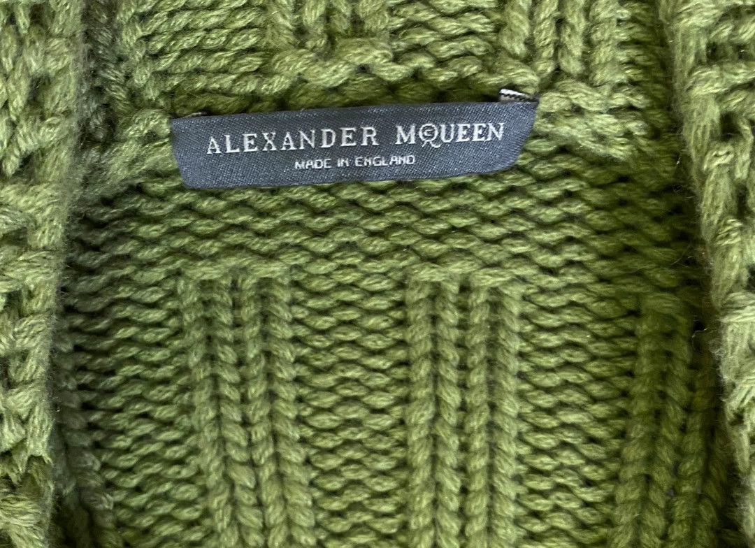 Alexander McQueen Alexander McQueen Women's Green Sweater XS Size XS / US 0-2 / IT 36-38 - 5 Thumbnail