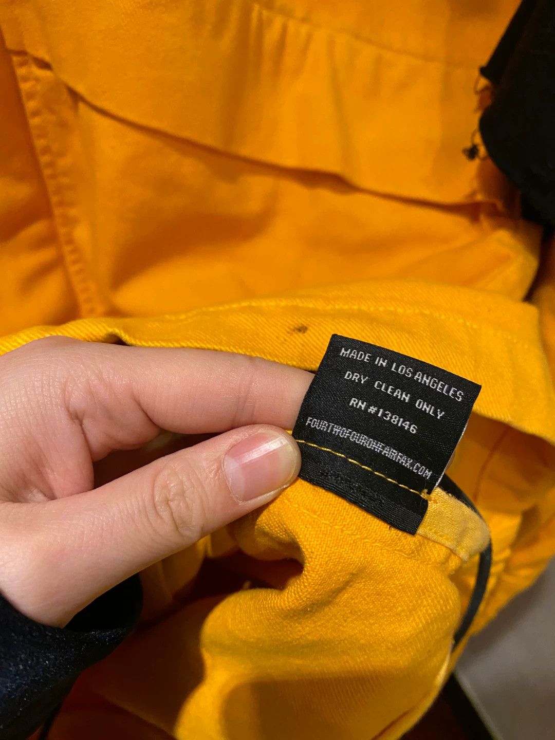 424 424 Men's Orange Long Coat Size US S / EU 44-46 / 1 - 6 Thumbnail