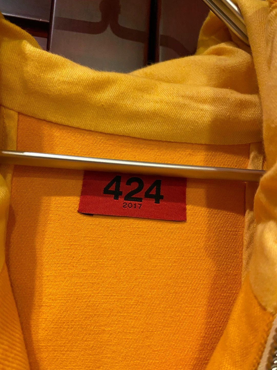 424 424 Men's Orange Long Coat Size US S / EU 44-46 / 1 - 4 Thumbnail