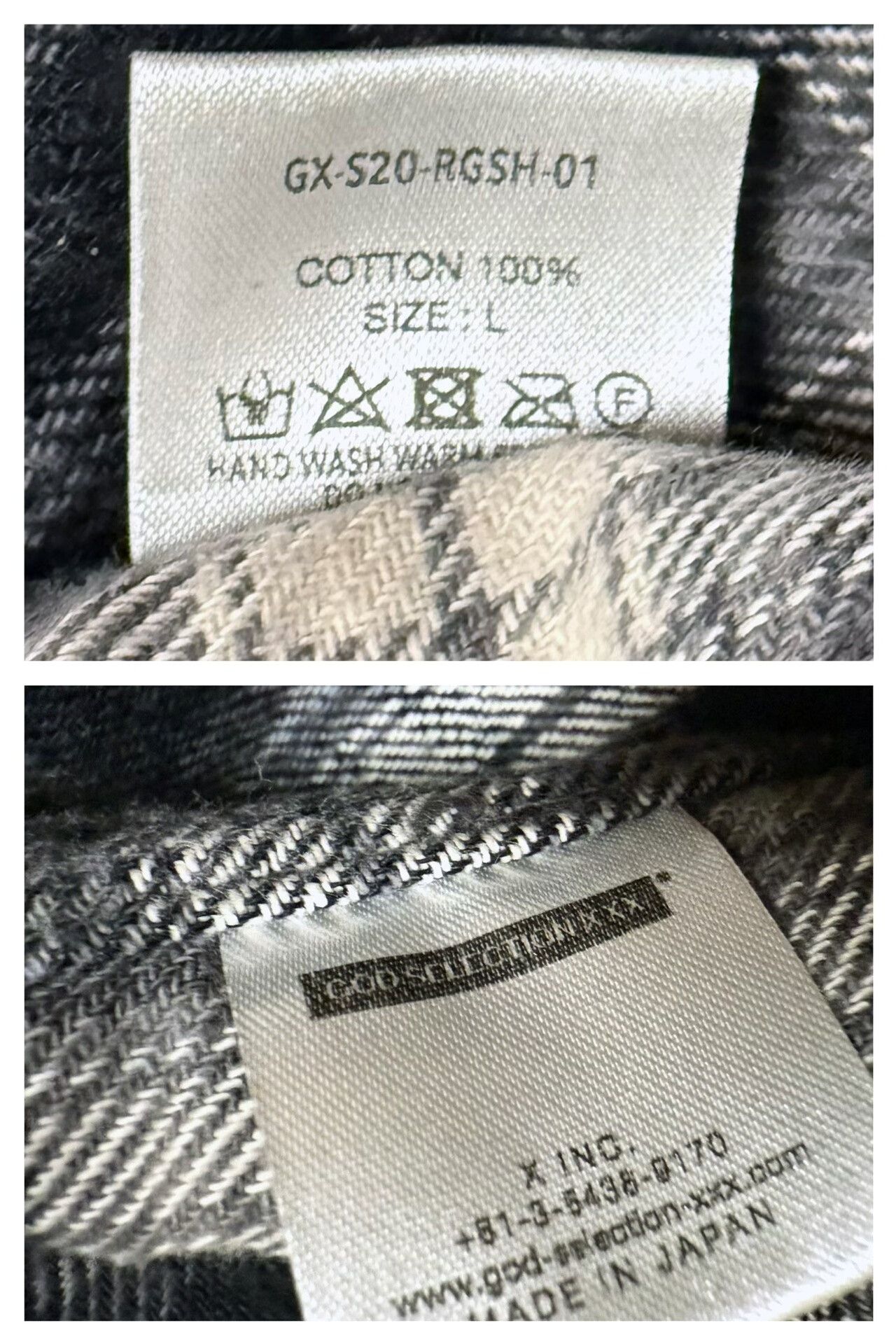 roarguns Roarguns x God Selection XXX Flannel Shirt Size US L / EU 52-54 / 3 - 9 Thumbnail
