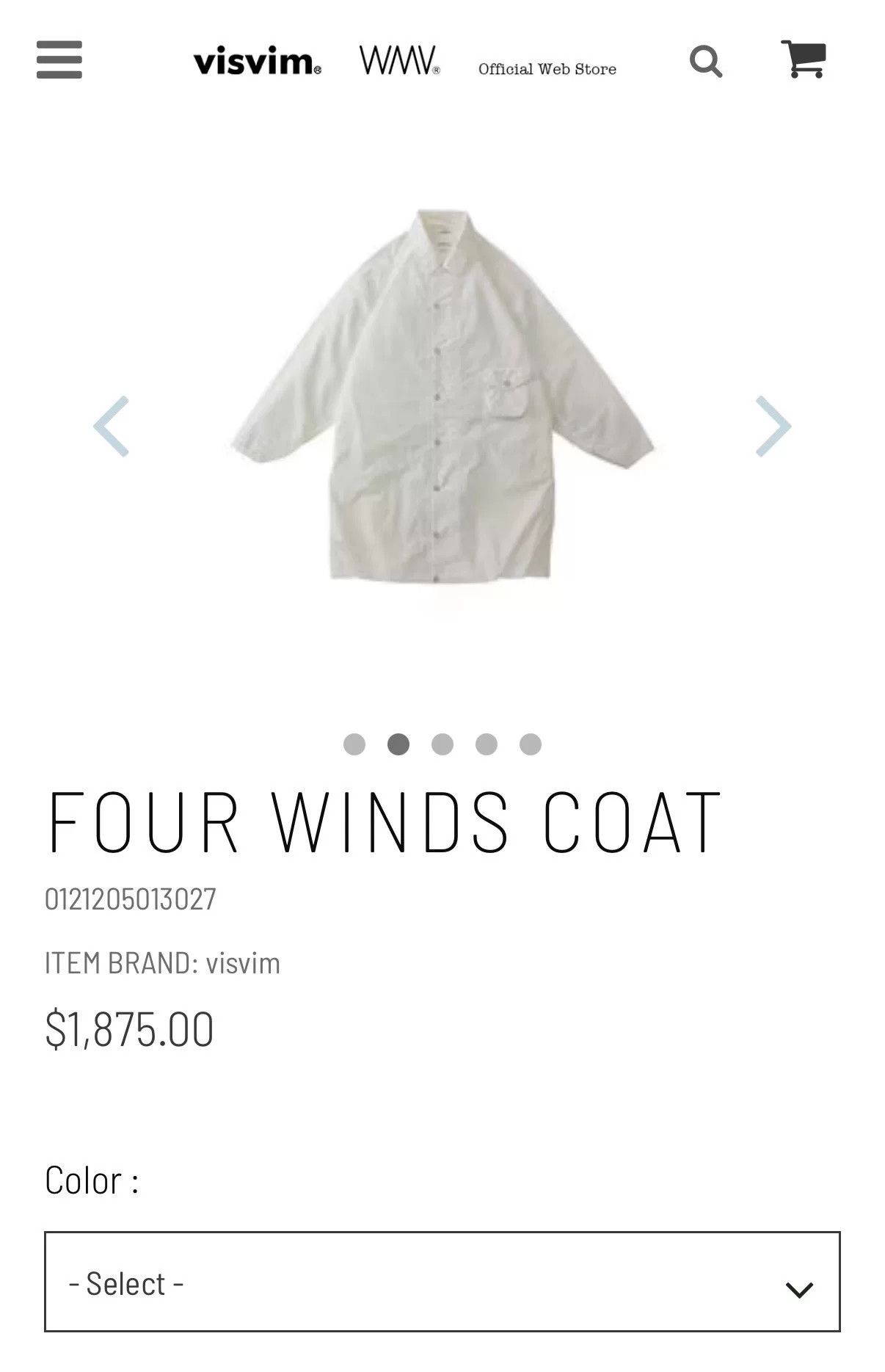 Visvim Visvim 21AW Four Winds Coat Size US M / EU 48-50 / 2 - 8 Thumbnail