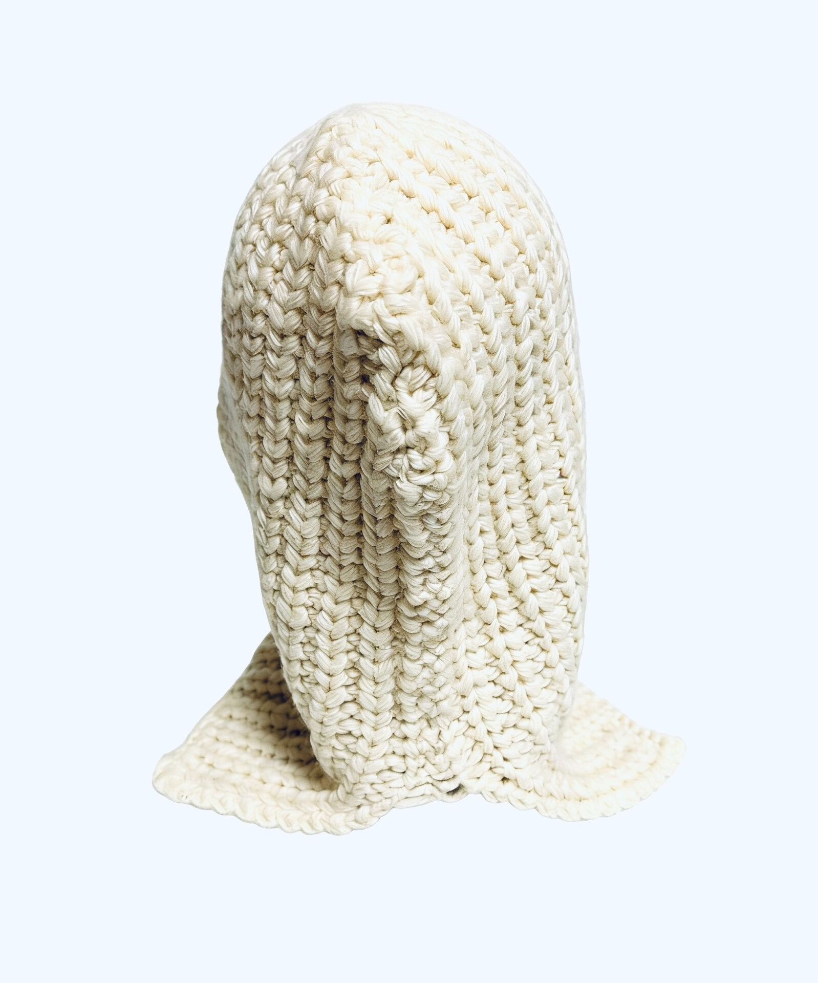 KIJIMA TAKAYUKI KIJIMA TAKAYUKI x CLANE Wool Knit Balaclava Size ONE SIZE - 3 Thumbnail