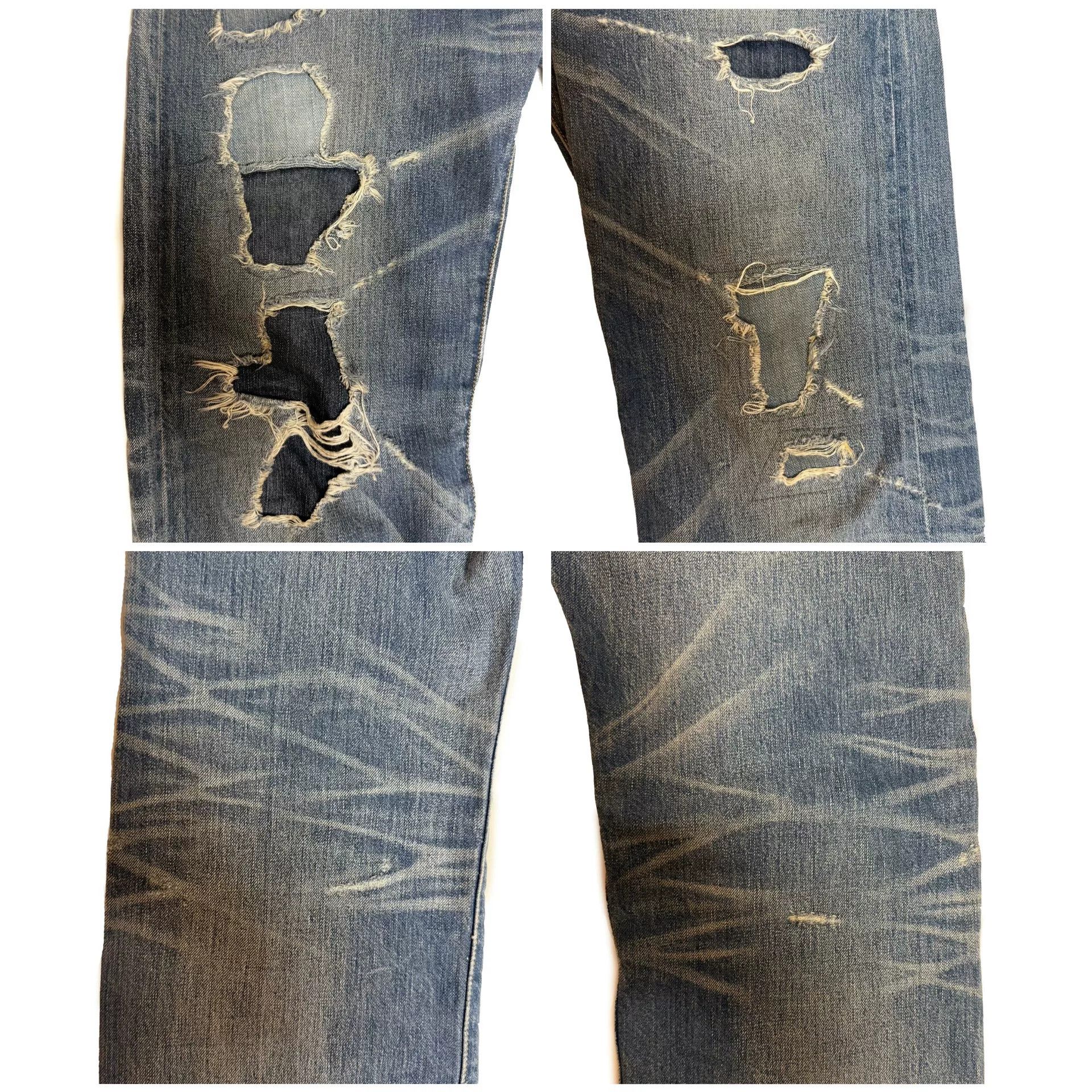 Levi's Levi's 08501 Distressed Patch Jeans Size US 32 / EU 48 - 3 Thumbnail