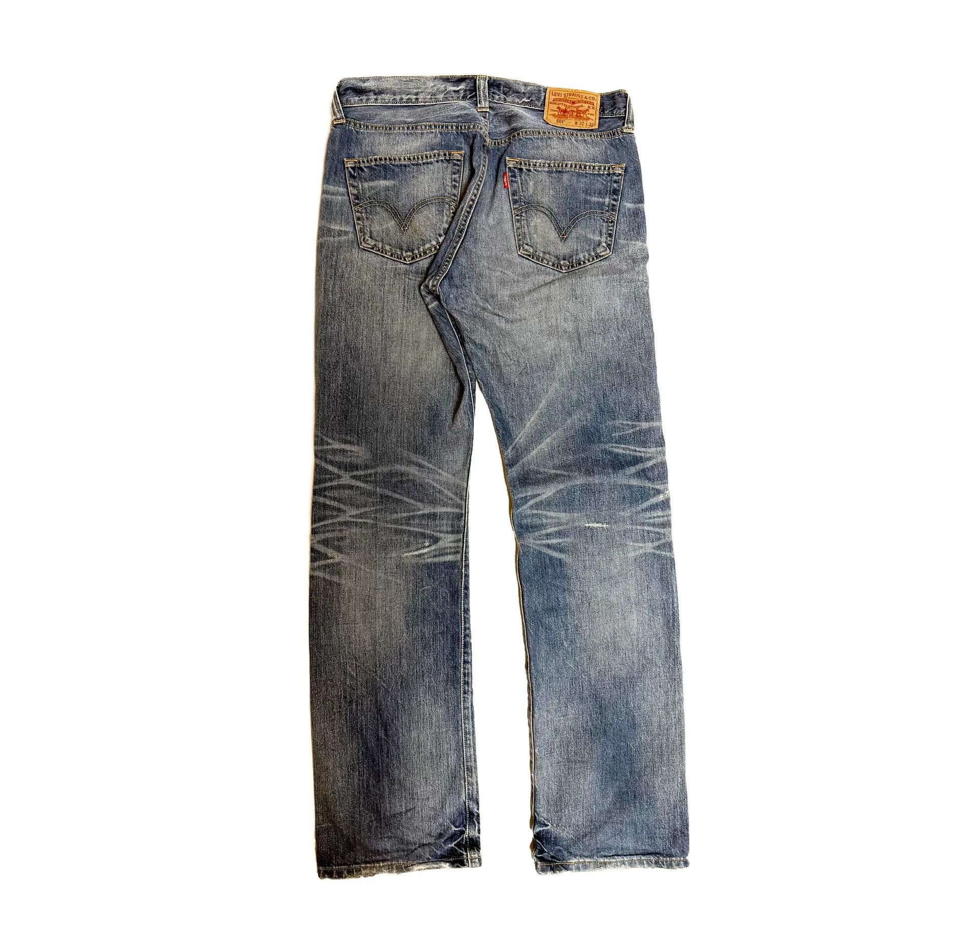 Levi's Levi's 08501 Distressed Patch Jeans Size US 32 / EU 48 - 2 Thumbnail