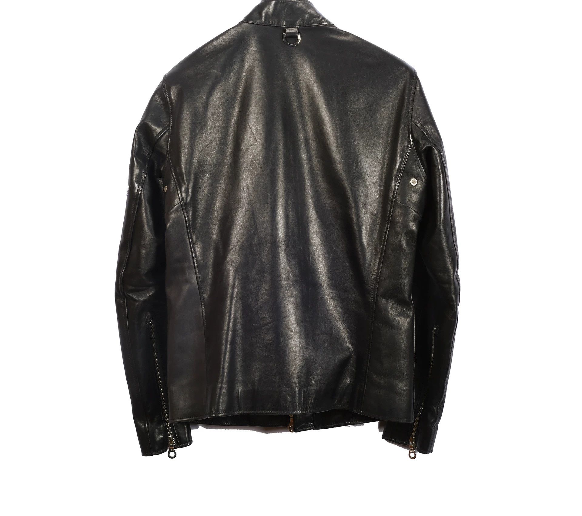 MMW MMJ Embroidered Skull Leather Jacket Size US M / EU 48-50 / 2 - 2 Thumbnail