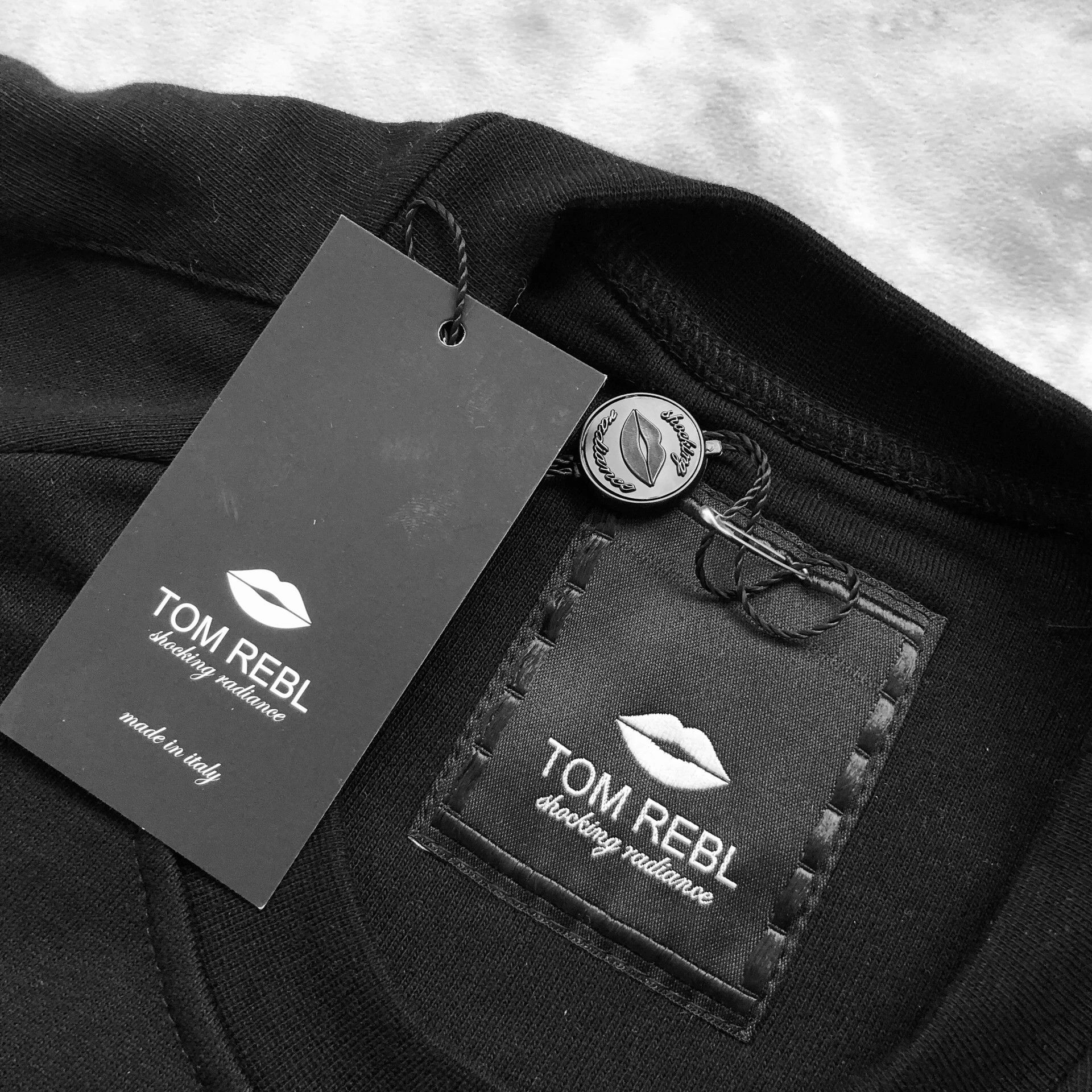 Tom Rebl TOM REBL Deconstructed Men's Pullover Sweatshirt Size US XXL / EU 58 / 5 - 3 Thumbnail