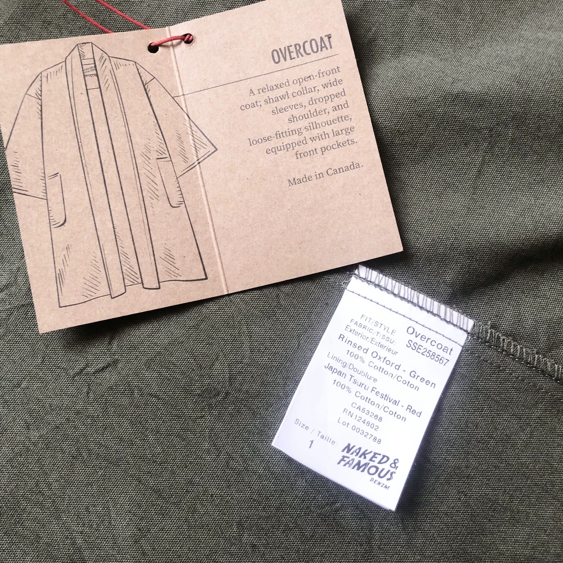 Naked & Famous Naked&Famous Noragi Jacket Size US S / EU 44-46 / 1 - 9 Thumbnail