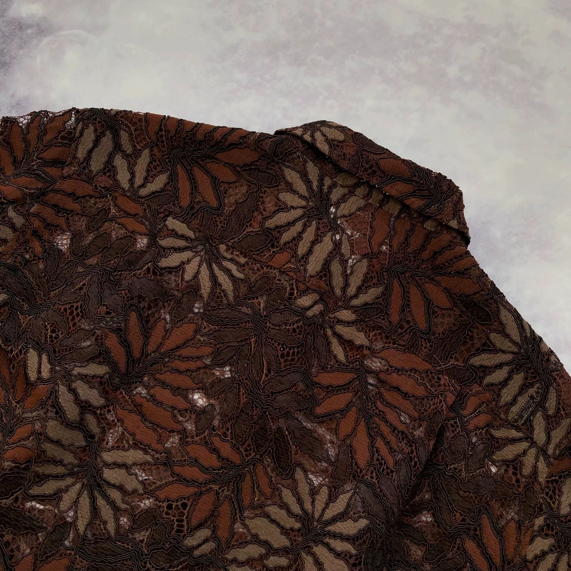 Hope HOPE Stockholm Men's Hollow-Out Long-Sleeve Shirt Size US L / EU 52-54 / 3 - 6 Thumbnail