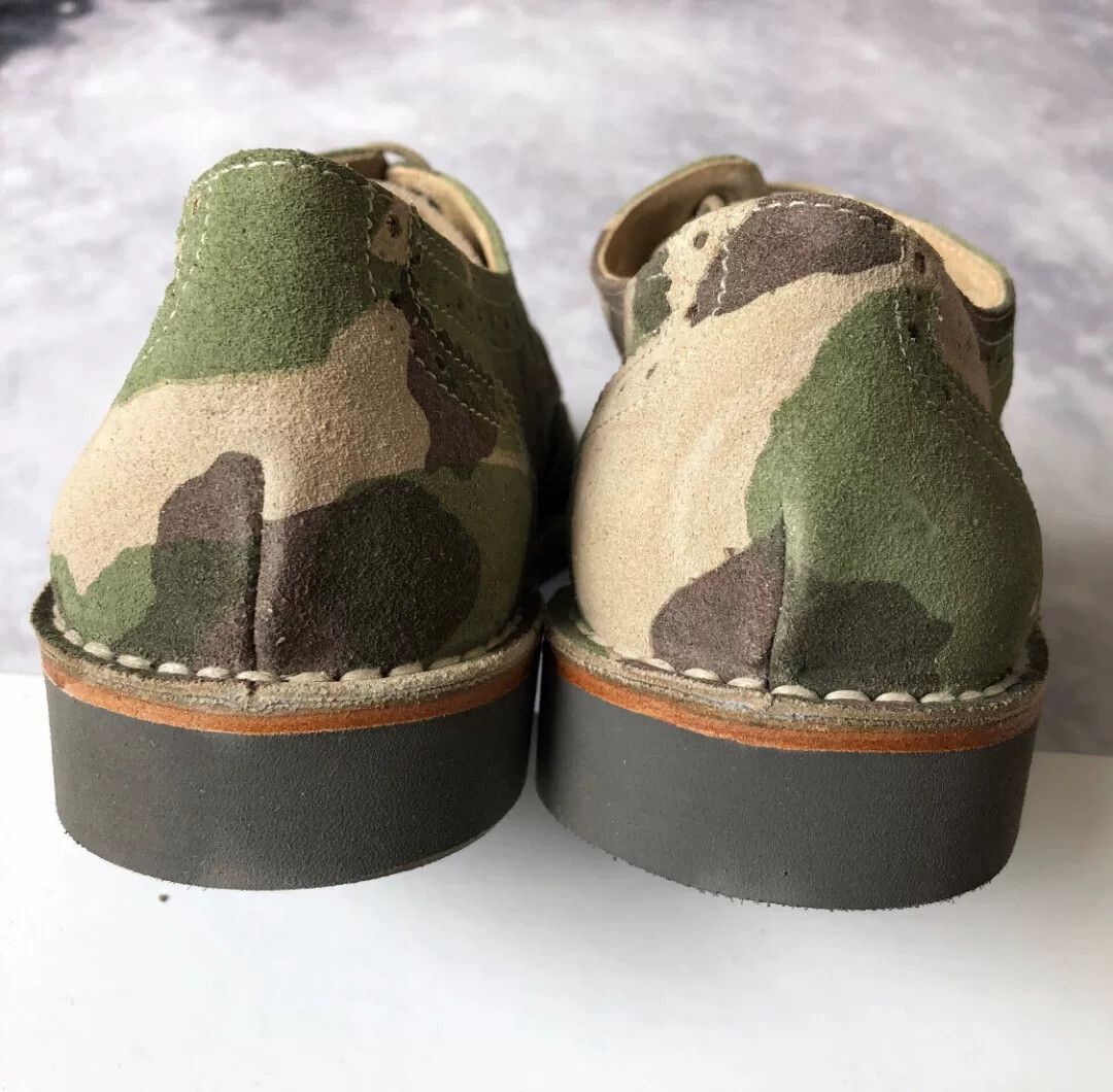 Paolo Gucci Paolo Simonini Camouflage Brogue Men's Shoes Size US 9 / EU 42 - 7 Thumbnail