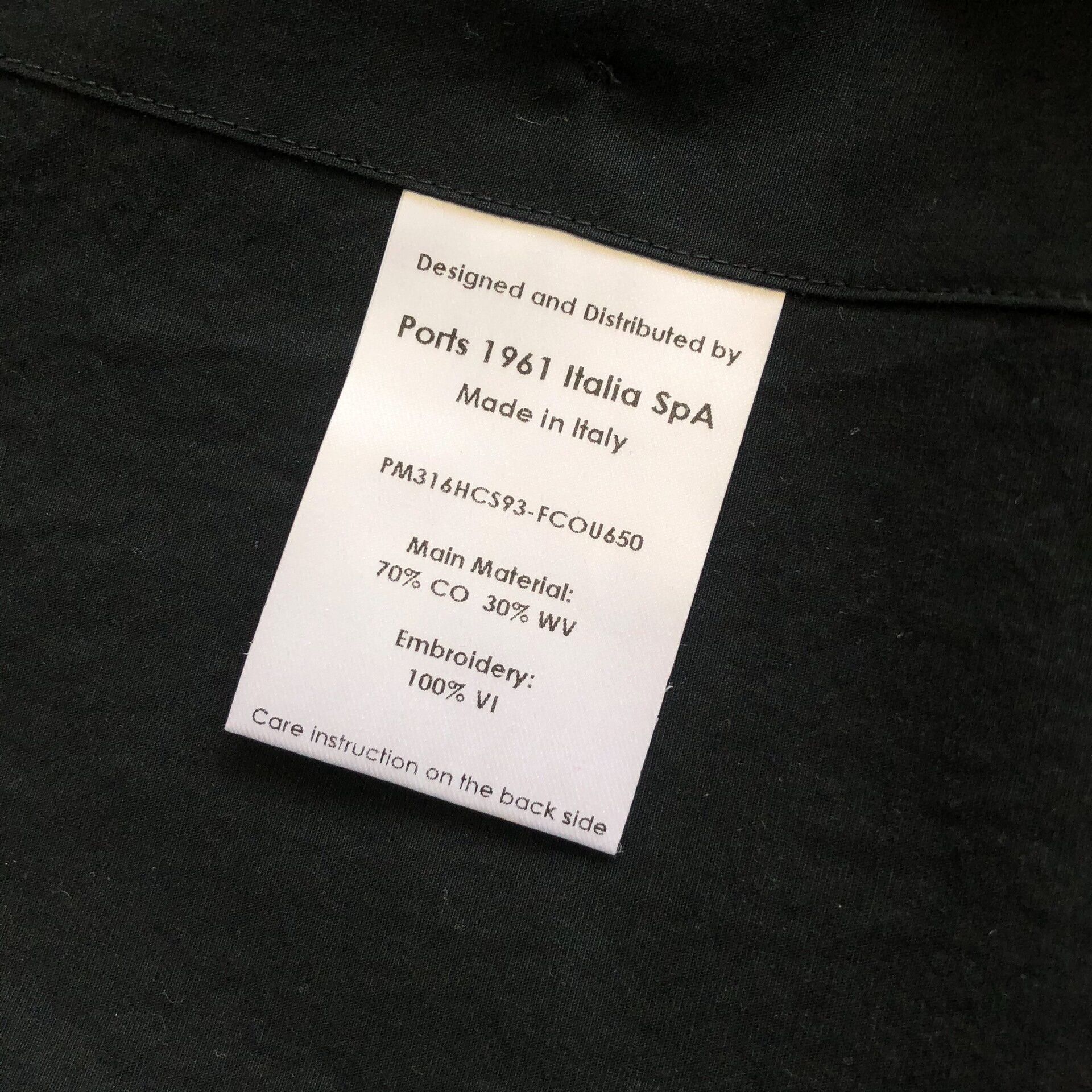 Ports 1961 PORTS 1961 Men's Short Sleeve Shirt Size US M / EU 48-50 / 2 - 9 Thumbnail
