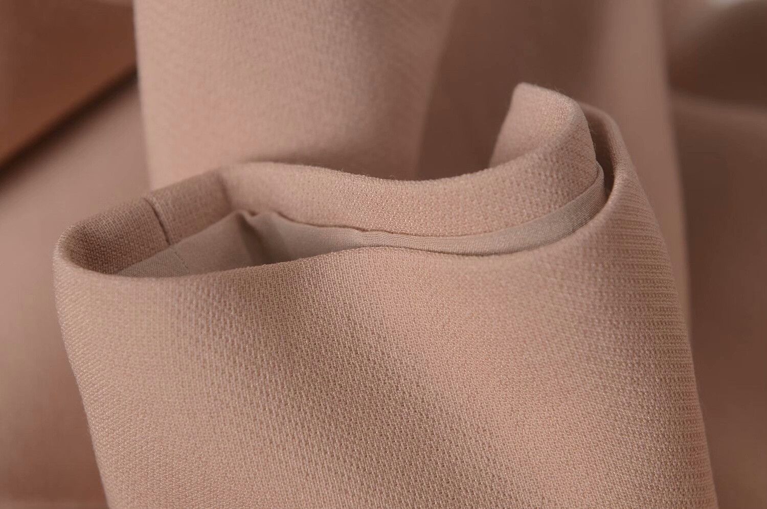 Dior Dior Beige Wool-Silk Dress Italy Size S / US 4 / IT 40 - 5 Thumbnail