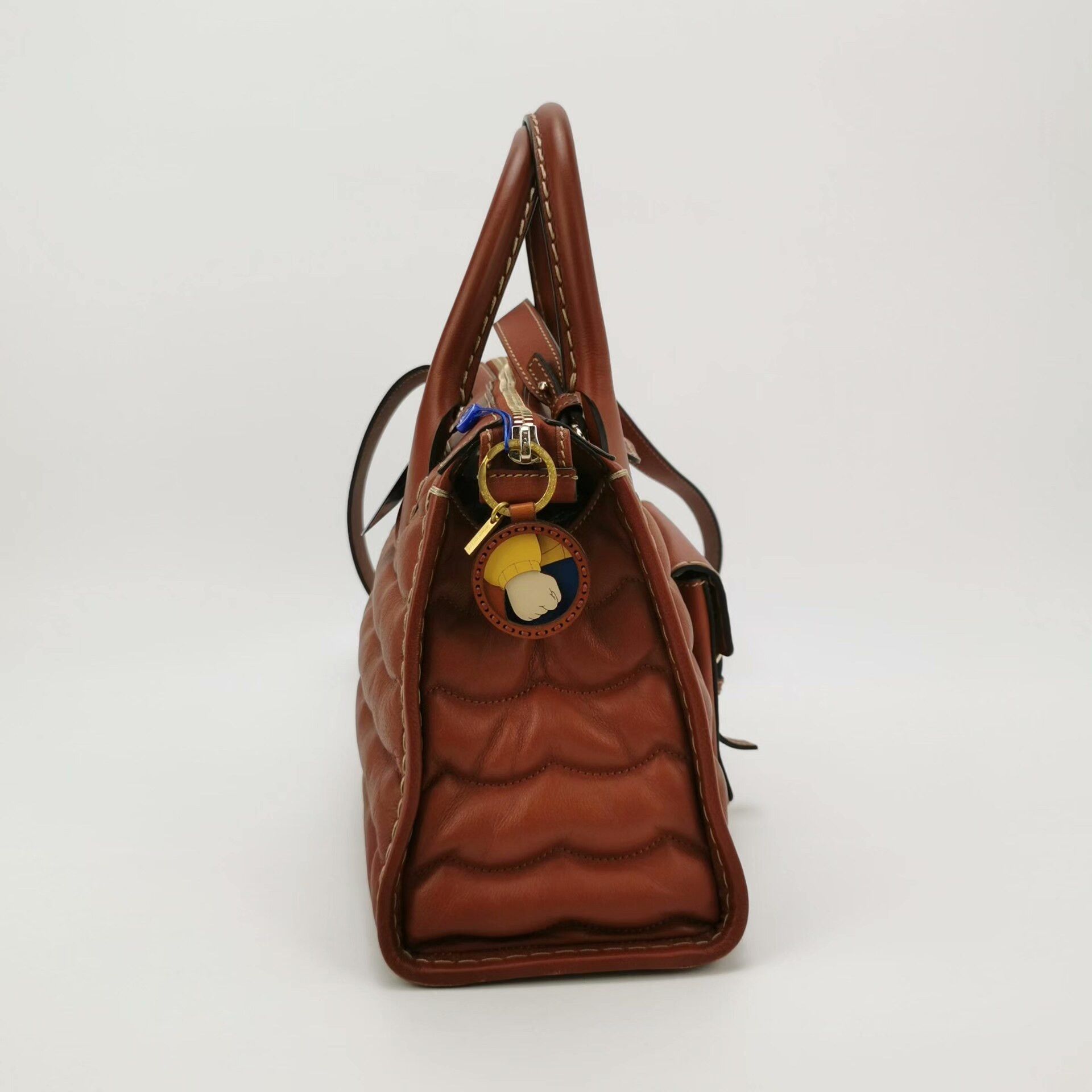 Chloe Chloe Brown Leather Handbag Size ONE SIZE - 3 Thumbnail