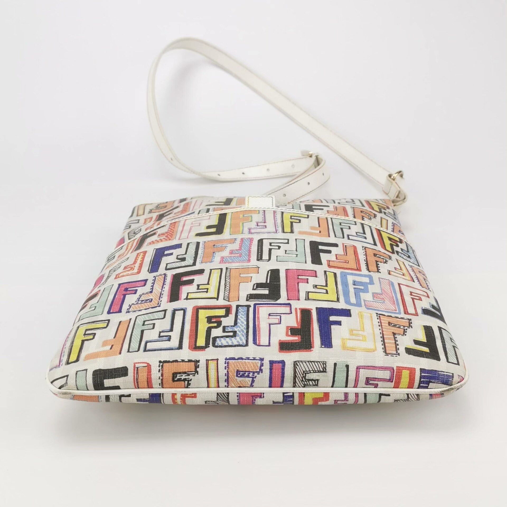 Fendi Fendi Graffiti Monogram Shoulder Bag Size ONE SIZE - 5 Thumbnail