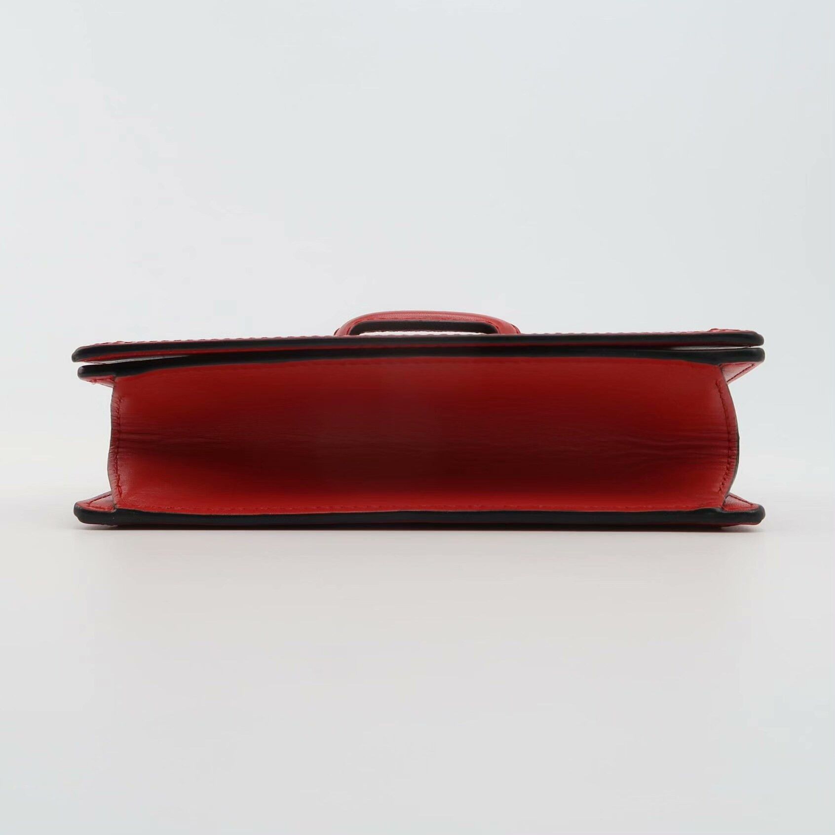 Loewe Loewe Barcelona Triangle Bag Red Small Size ONE SIZE - 5 Thumbnail