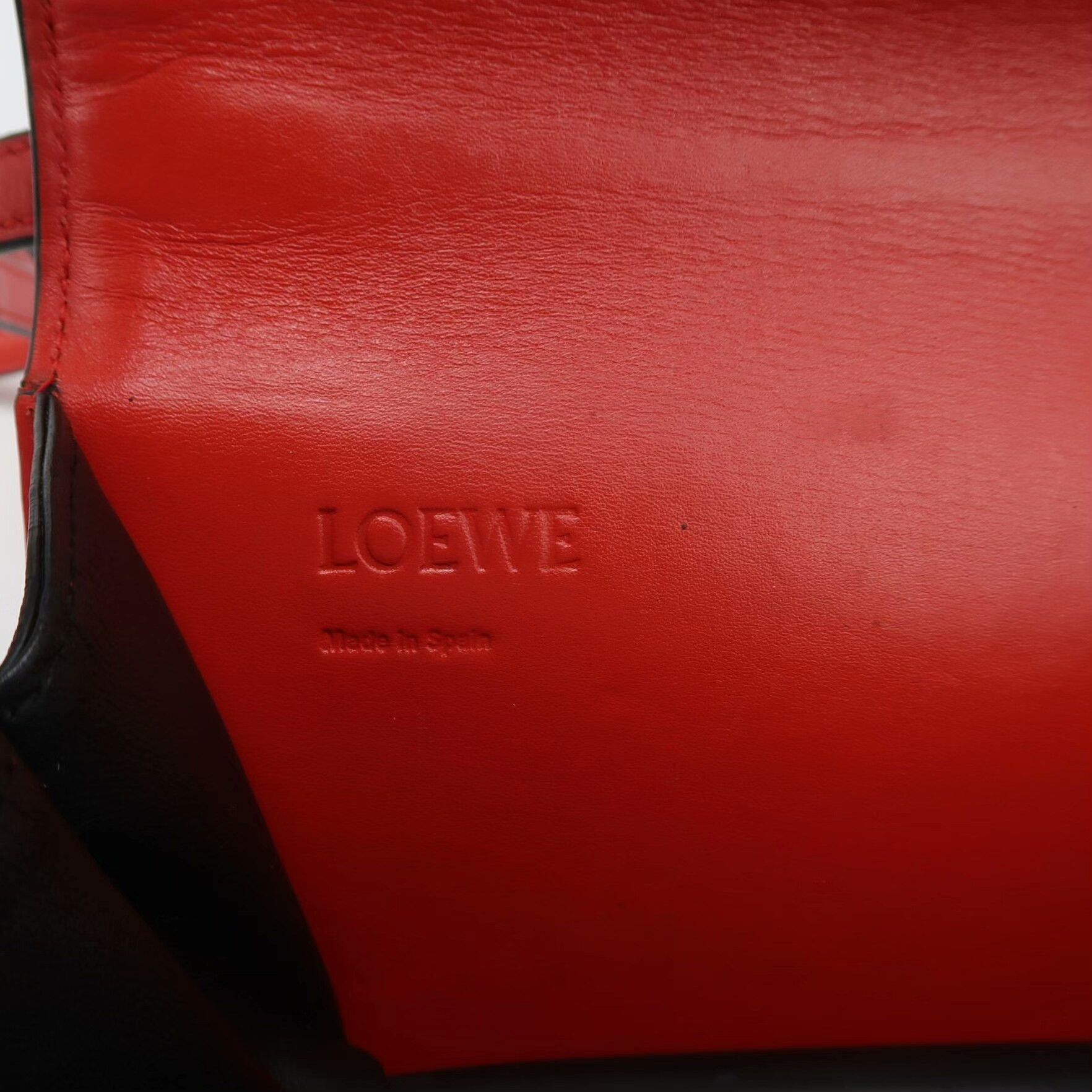 Loewe Loewe Barcelona Triangle Bag Red Small Size ONE SIZE - 7 Thumbnail