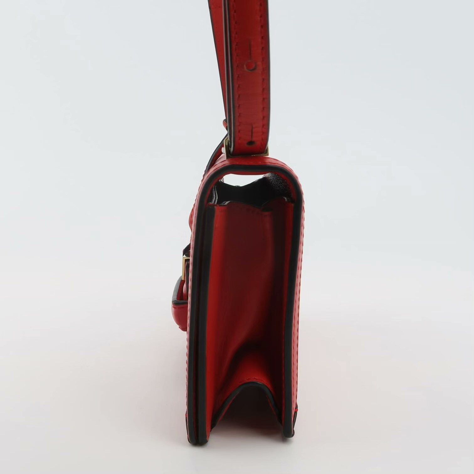 Loewe Loewe Barcelona Triangle Bag Red Small Size ONE SIZE - 2 Thumbnail