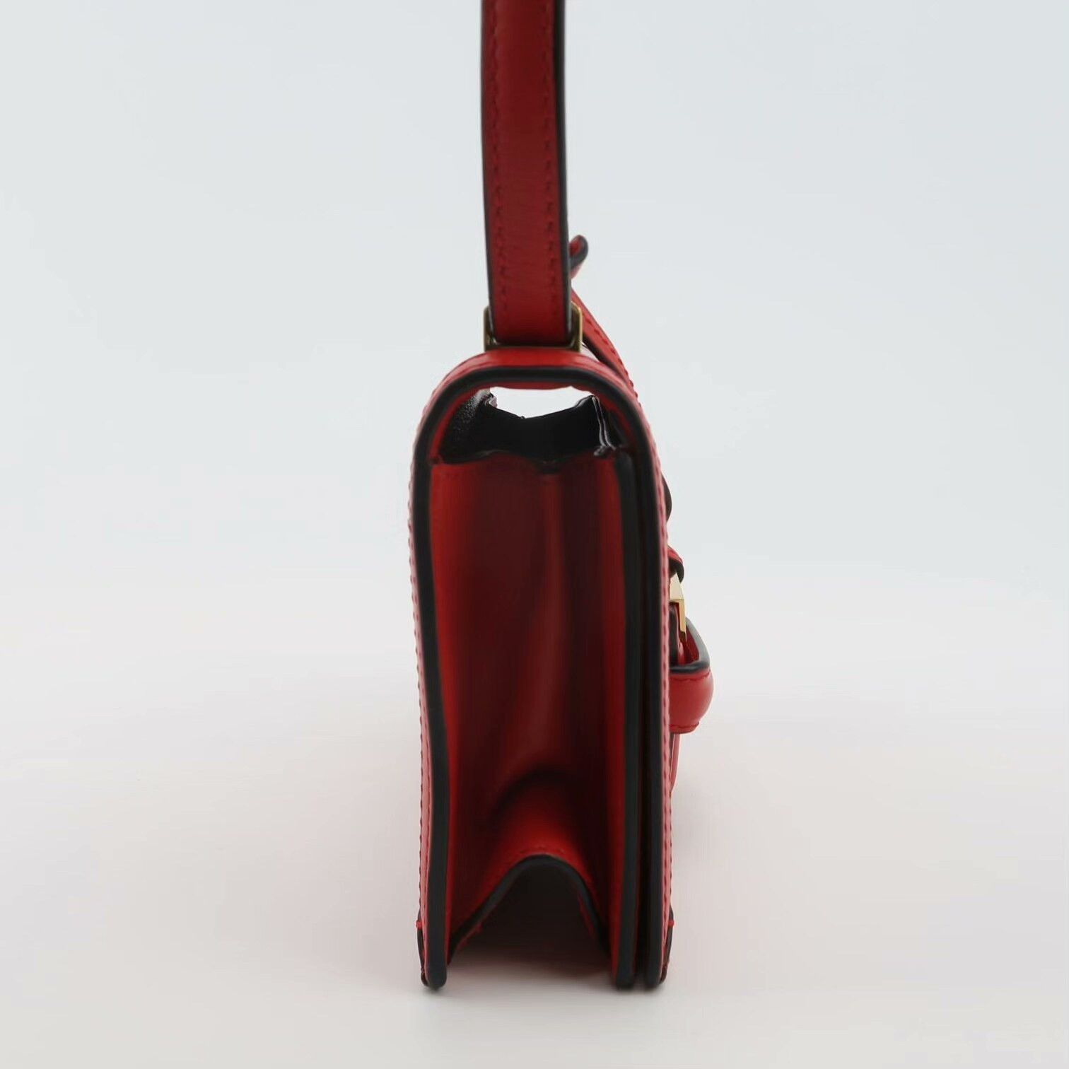 Loewe Loewe Barcelona Triangle Bag Red Small Size ONE SIZE - 3 Thumbnail