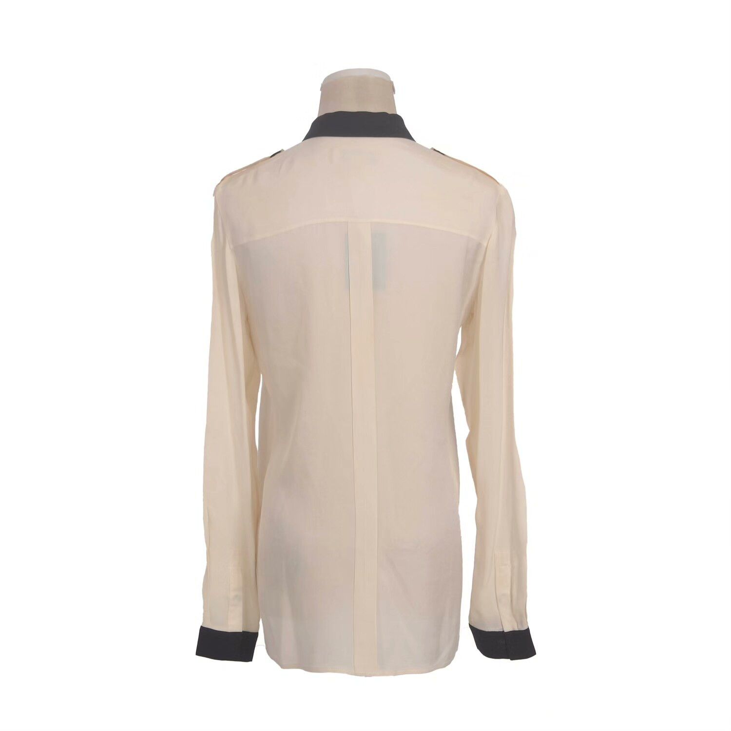 Burberry Burberry Women's Silk Shirt S Size S / US 4 / IT 40 - 2 Thumbnail