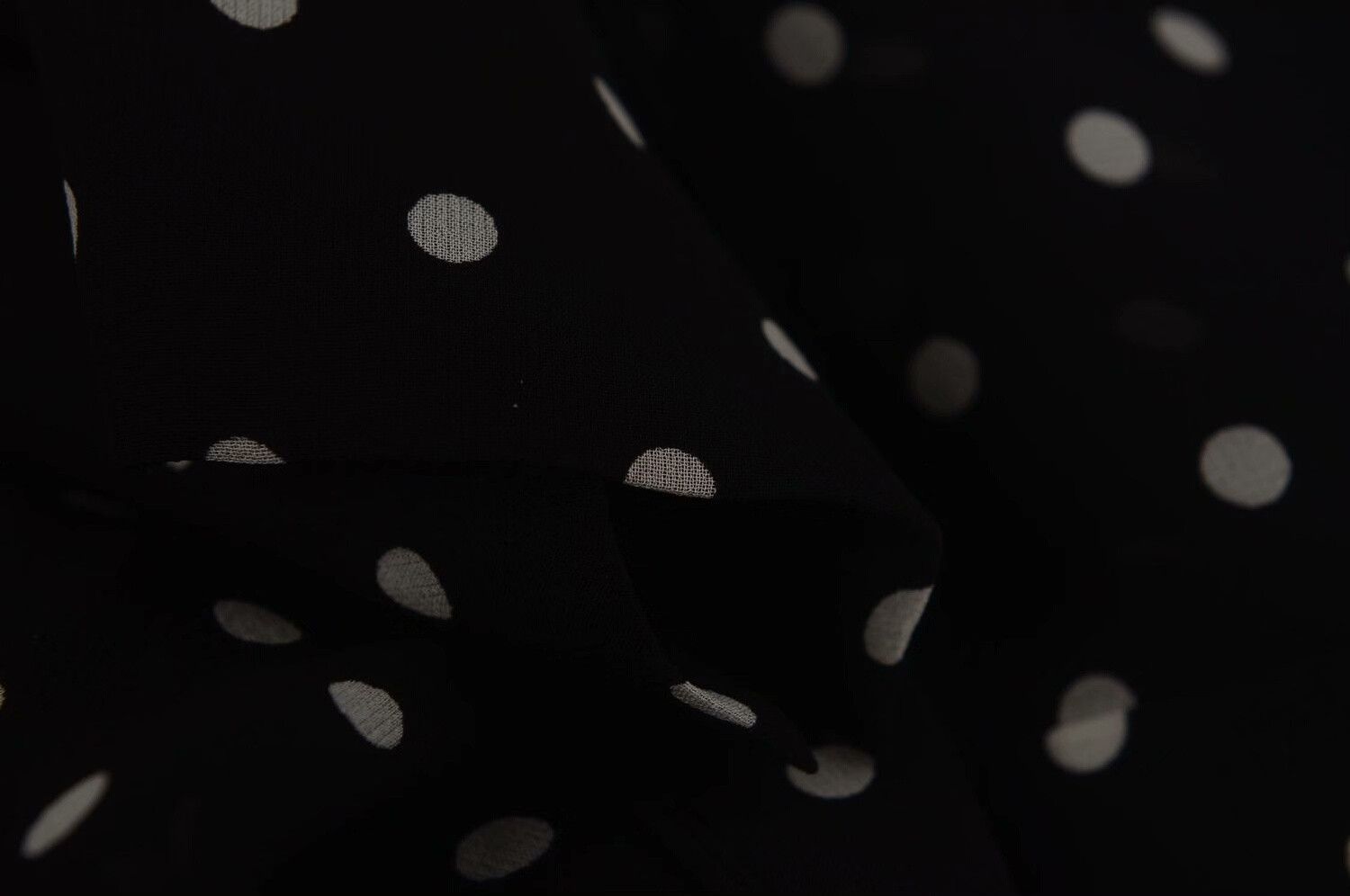 Dior Dior Black Polka Dot Silk Shirt Size M / US 6-8 / IT 42-44 - 5 Thumbnail