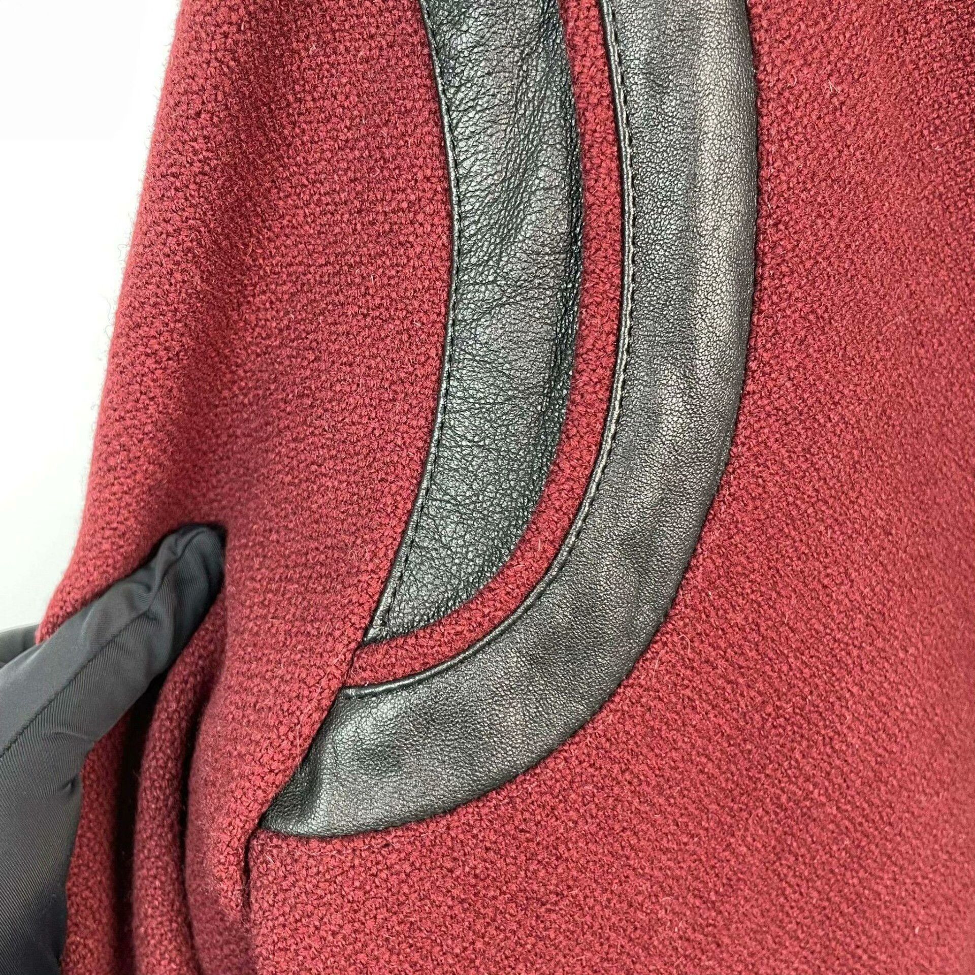Saint Laurent Paris Saint Laurent Wool Leather Jacket 36 Size XS / US 0-2 / IT 36-38 - 9 Thumbnail