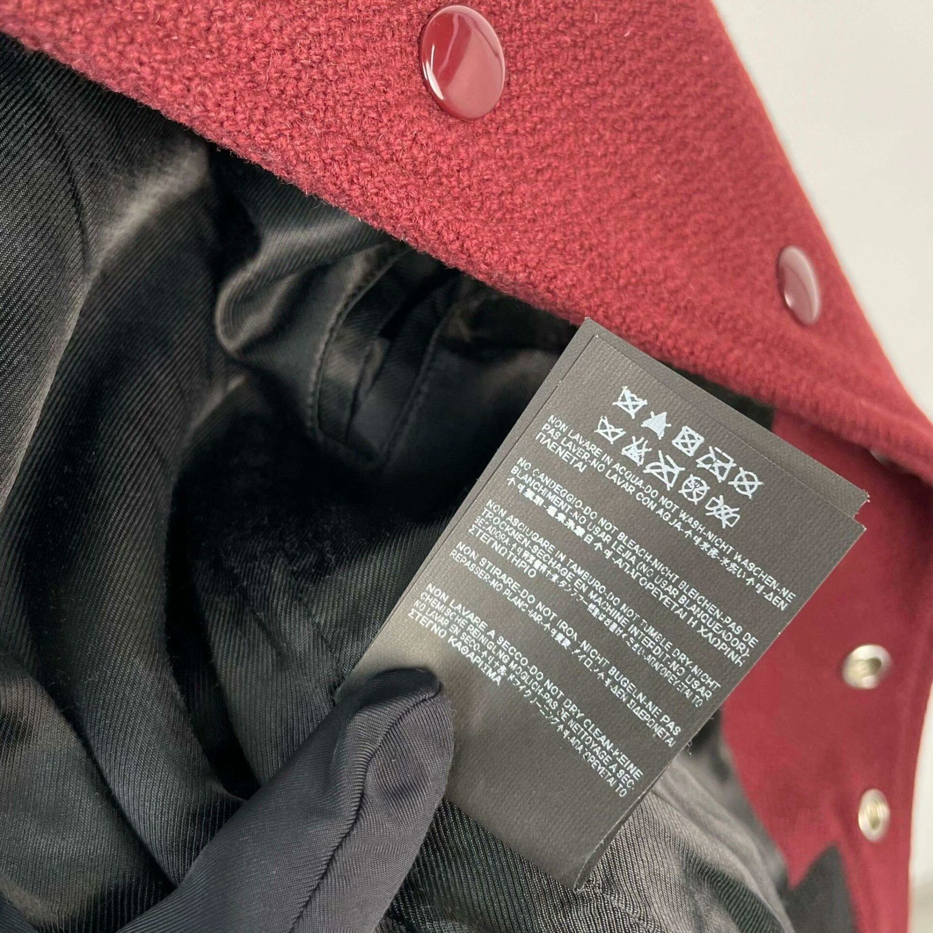 Saint Laurent Paris Saint Laurent Wool Leather Jacket 36 Size XS / US 0-2 / IT 36-38 - 5 Thumbnail