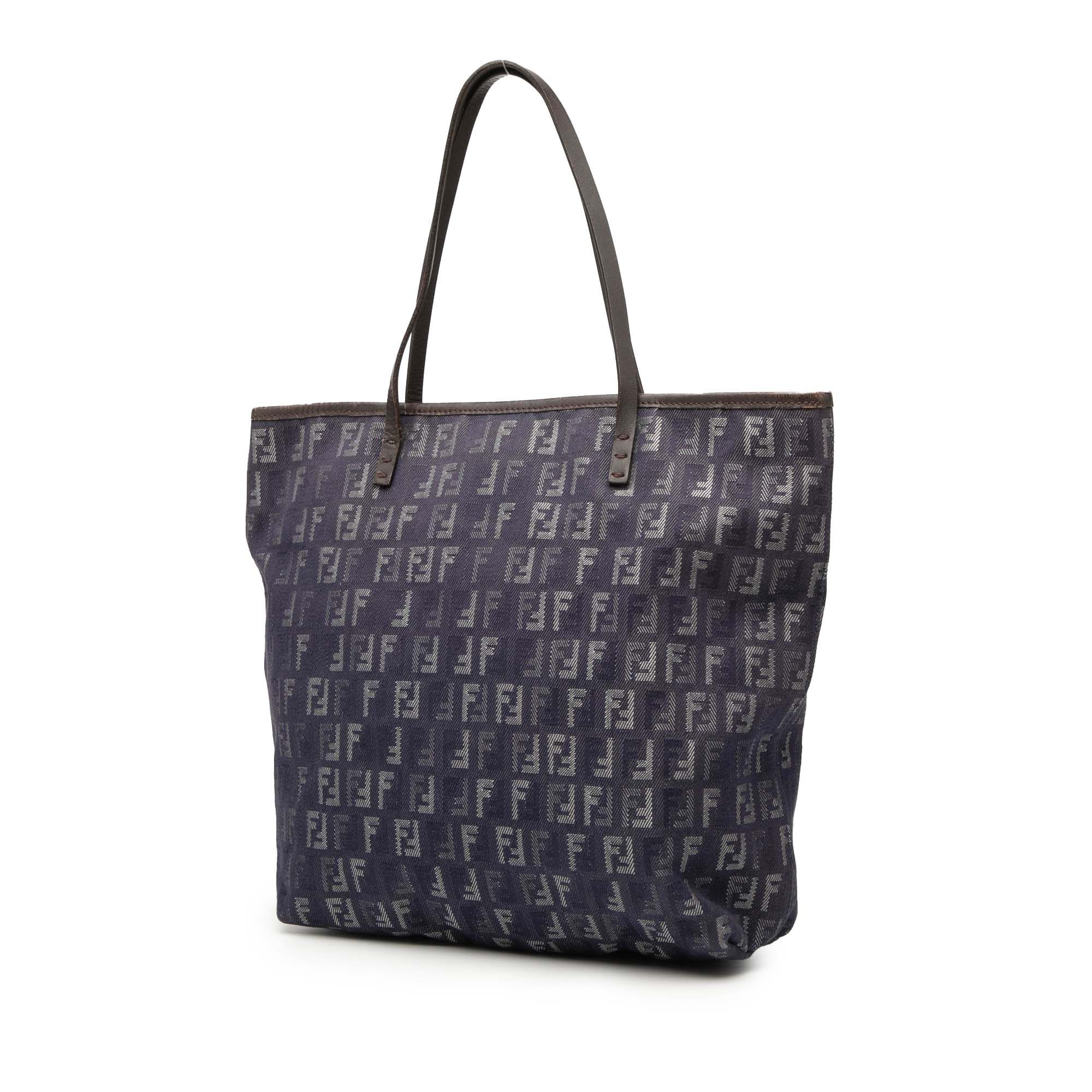 Fendi Zucchino Denim Tote Size ONE SIZE - 2 Thumbnail