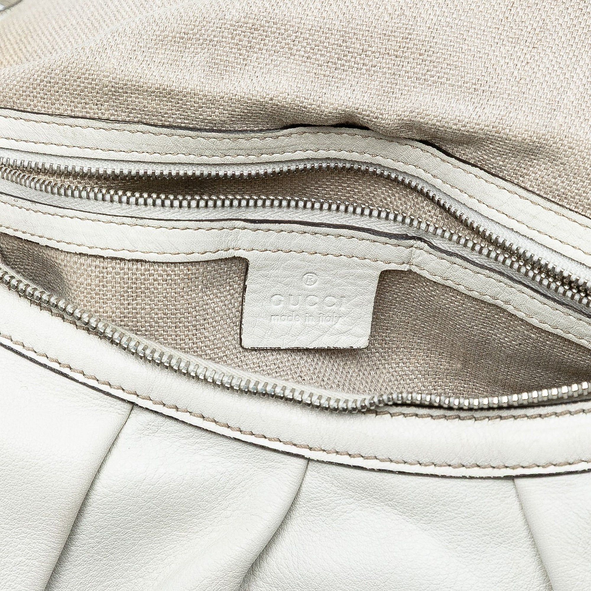 Gucci Medium Pebbled Calfskin Icon Bit Satchel Size ONE SIZE - 6 Thumbnail