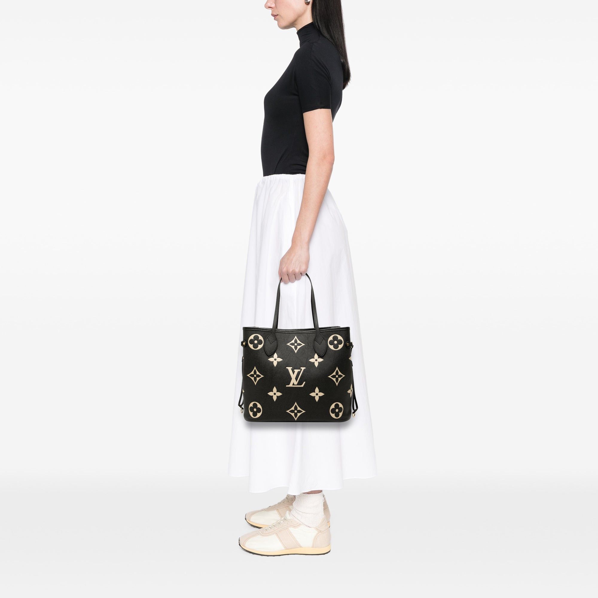 Louis Vuitton Bicolor Monogram Giant Empreinte Neverfull MM Size ONE SIZE - 6 Thumbnail