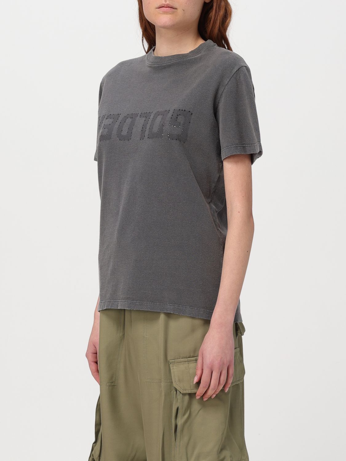Golden Goose Golden Goose T-Shirt Woman Grey Size XS / US 0-2 / IT 36-38 - 4 Thumbnail