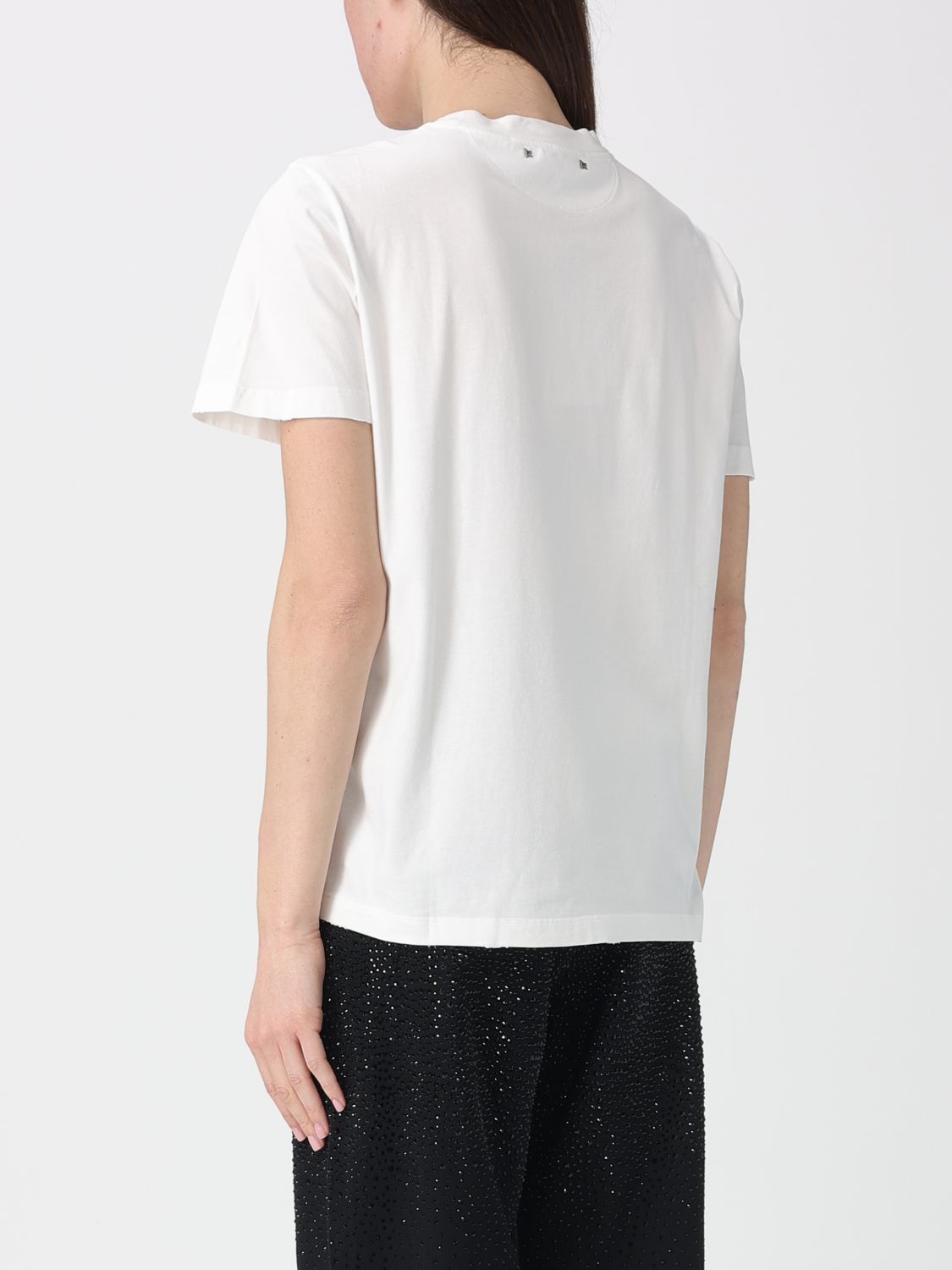Golden Goose Golden Goose T-Shirt Woman White Size L / US 10 / IT 46 - 2 Thumbnail