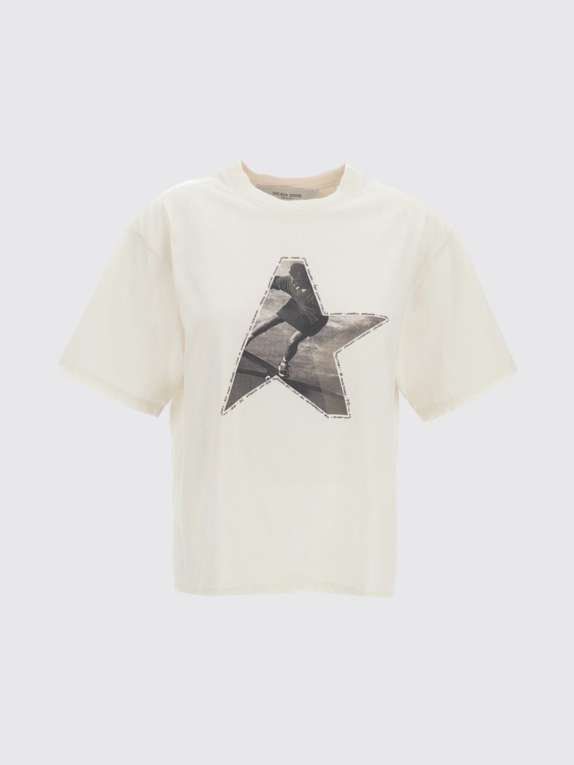 Golden Goose Golden Goose T-Shirt Woman White Size XS / US 0-2 / IT 36-38 - 2 Thumbnail