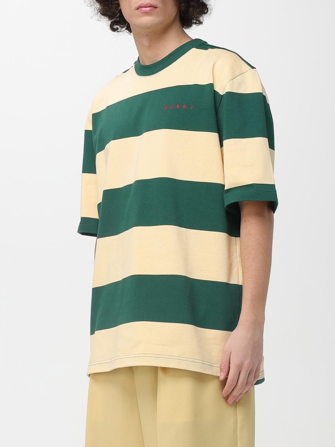 Marni Marni T-Shirt Men Green Size US S / EU 44-46 / 1 - 4 Thumbnail