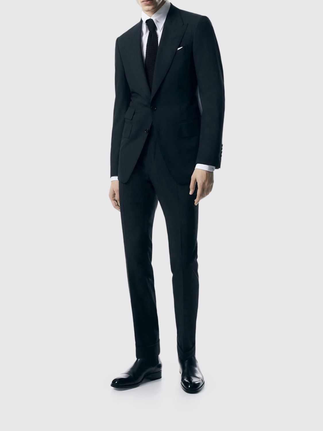 Tom Ford Tom Ford Boot Men Black Size US 12 / EU 45 - 2 Thumbnail